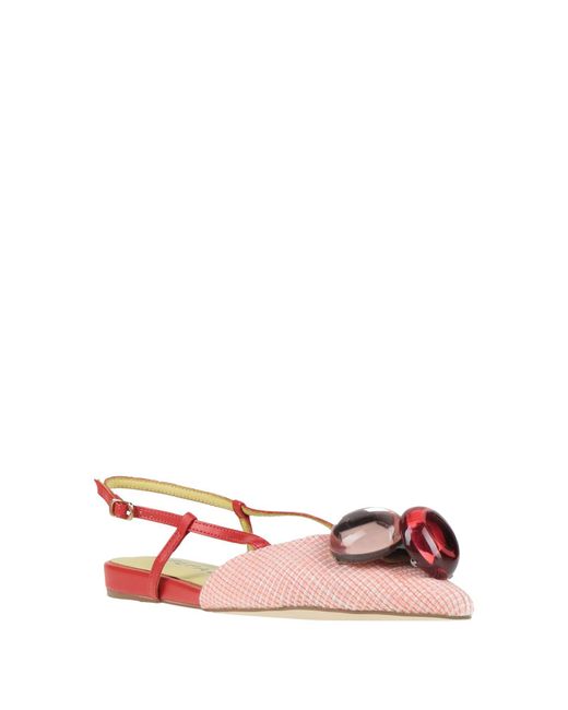 Apepazza Pink Ballet Flats