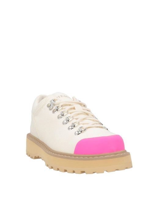 Diemme Pink Lace-up Shoes