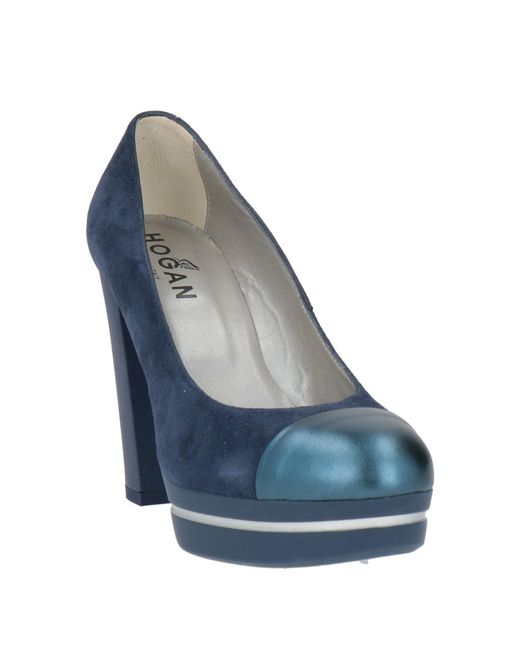 Hogan Blue Pumps