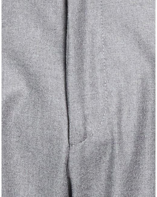 Kiton Gray Pants Wool for men