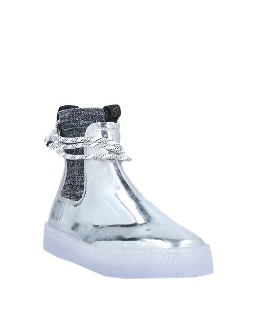 Hogan Blue Ankle Boots for men