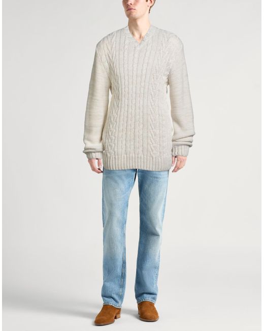 Bomboogie White Jumper for men