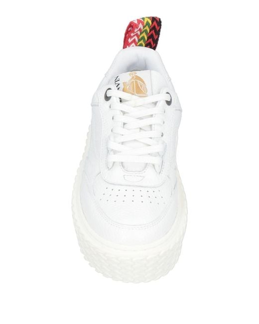 Lanvin White Sneakers Leather