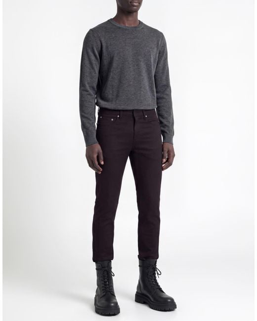 Neil Barrett Blue Pants Cotton, Elastane for men