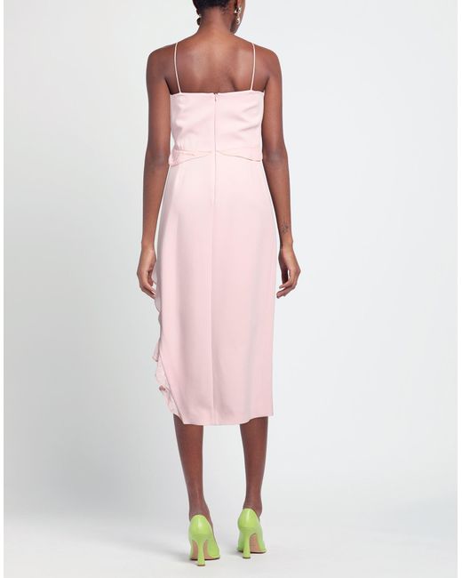 David Koma Pink Mini Dress