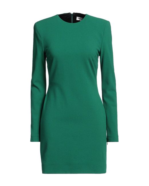Victoria Beckham Green Mini Dress