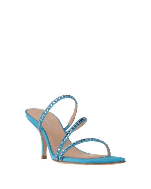 Eddy Daniele Blue Sandals
