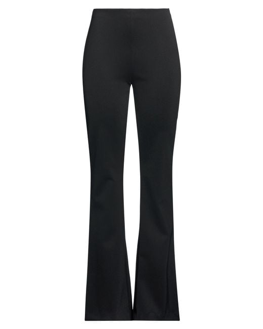 Alice + Olivia Blue Pants Nylon, Elastane