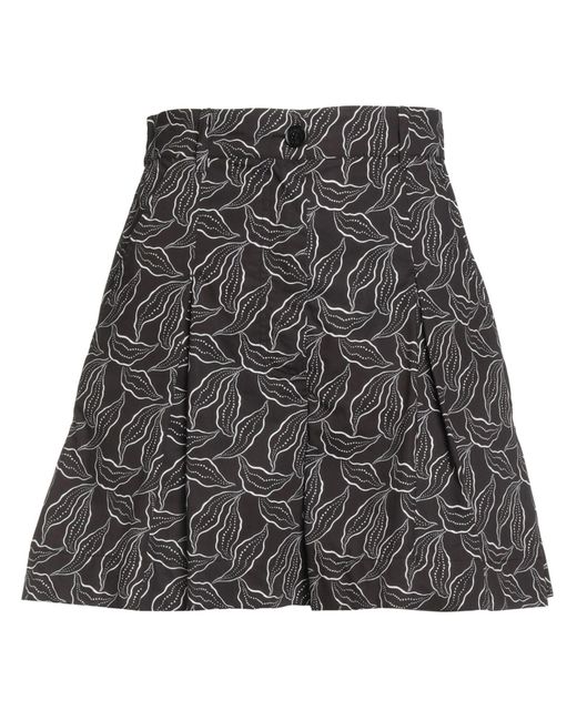 Patrizia Pepe Gray Shorts & Bermuda Shorts
