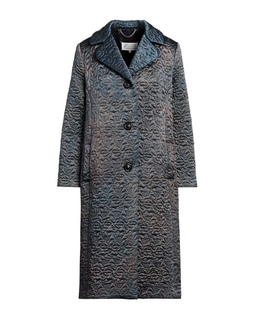 Maison Margiela Gray Overcoat & Trench Coat