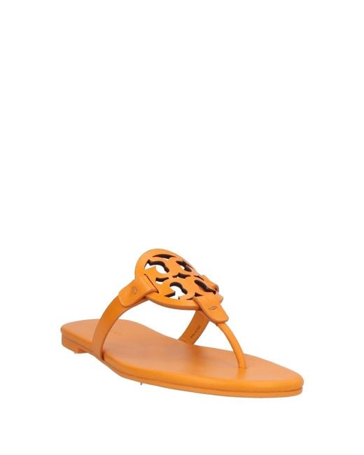 Tory Burch Orange Thong Sandal