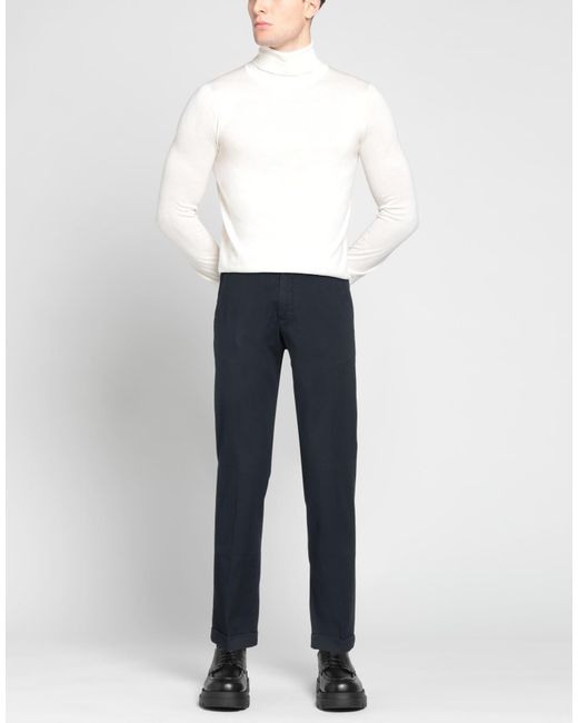 Briglia 1949 Blue Pants Cotton, Elastane for men