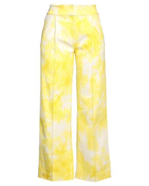 DES_PHEMMES Yellow Trouser