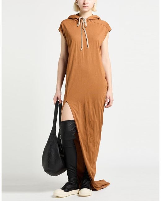 Rick Owens Brown Maxi Dresses