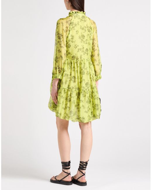 Minivestido Philosophy Di Lorenzo Serafini de color Green