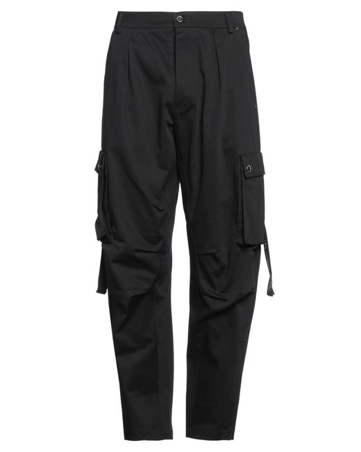 Les Hommes Black Trouser for men