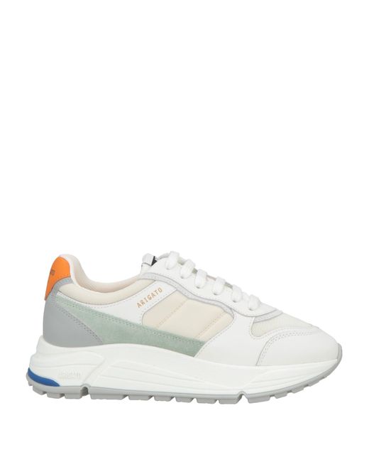 Axel Arigato White Sneakers Leather, Textile Fibers