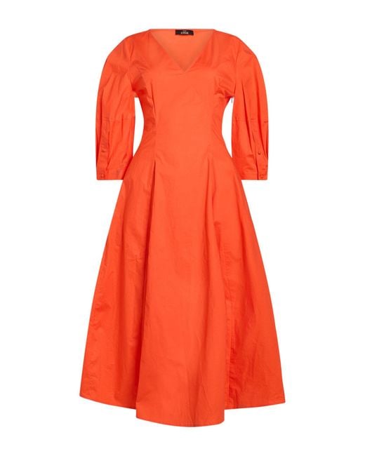 Twinset Red Midi Dress