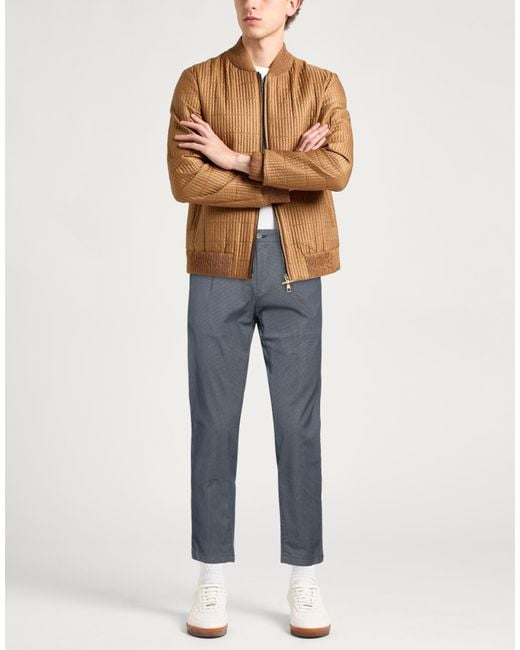 AT.P.CO Gray Pants Cotton, Elastane for men