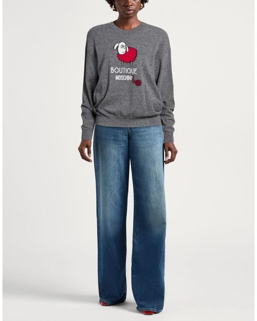 Pullover Boutique Moschino de color Gray
