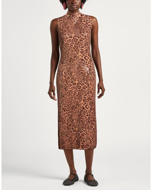 Twinset Brown Midi Dresses