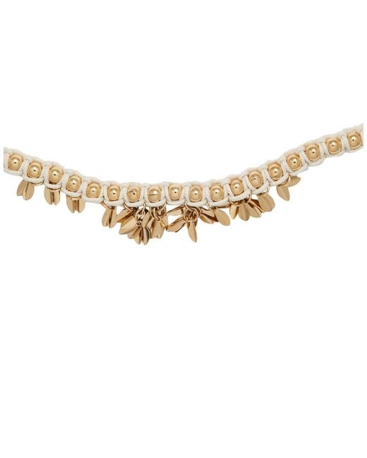 Collier Isabel Marant en coloris Metallic