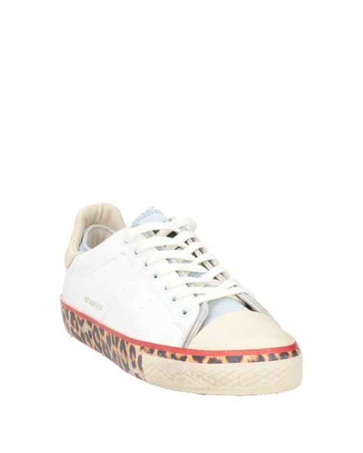 HIDNANDER Natural Sneakers Leather