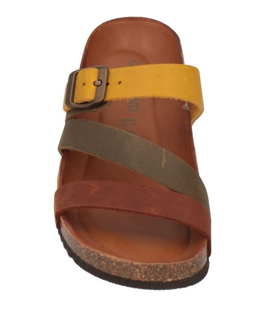 Grünland Brown Sandals