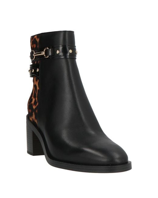 MICHAEL Michael Kors Black Ankle Boots Leather