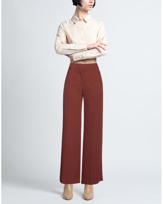 See By Chloé Red Trouser