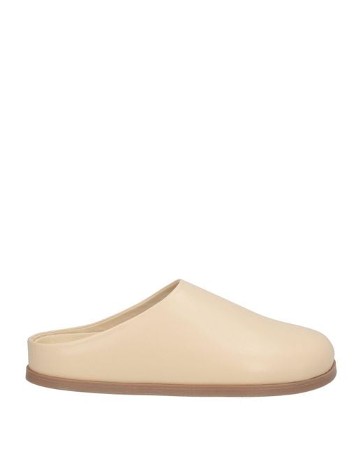Mansur Gavriel Natural Mules & Clogs