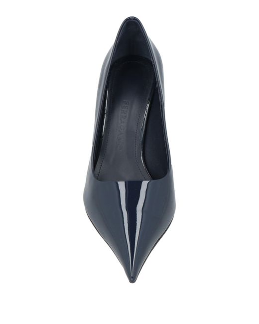 Ferragamo Blue Pumps
