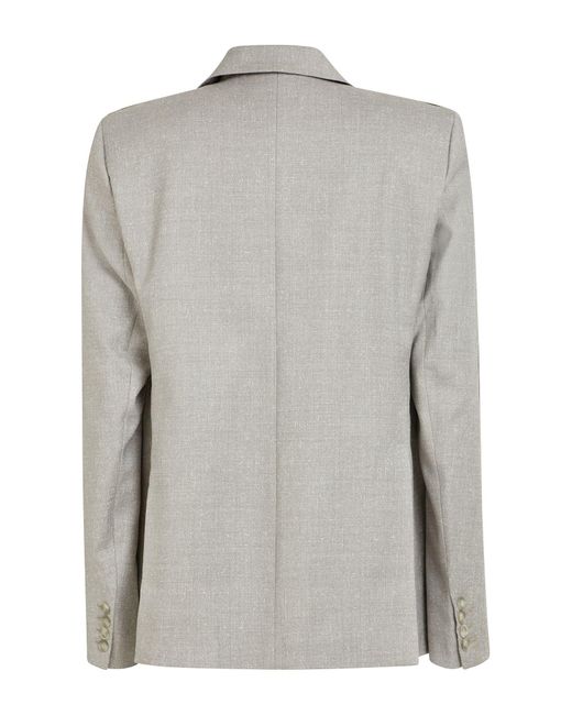 Vetements Gray Blazer Virgin Wool for men