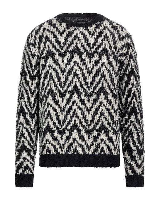 Kris Van Assche Black Sweater Virgin Wool, Polyamide for men