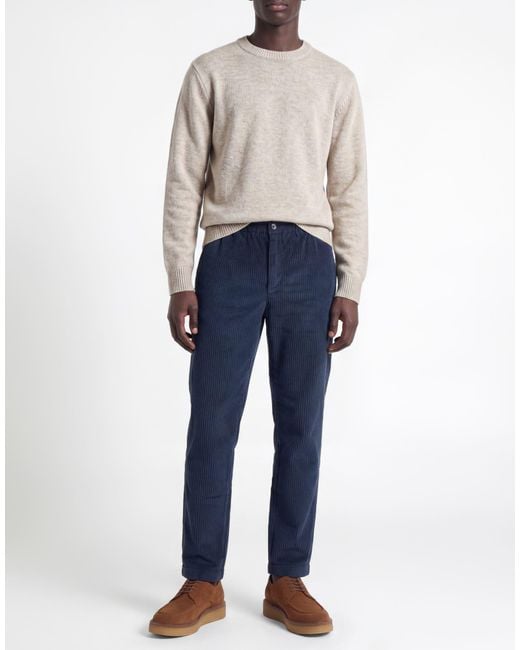 Cruna Blue Midnight Pants Cotton for men