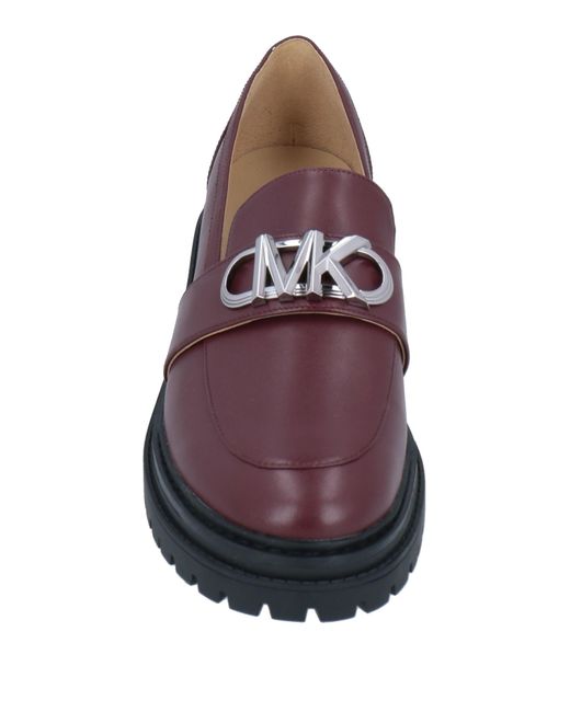 Michael kors loafers mens purple deals