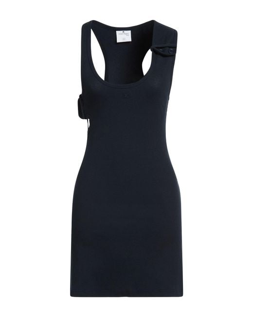 Courreges Blue Mini Dress