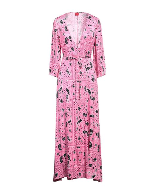 HUGO Pink Maxi Dress