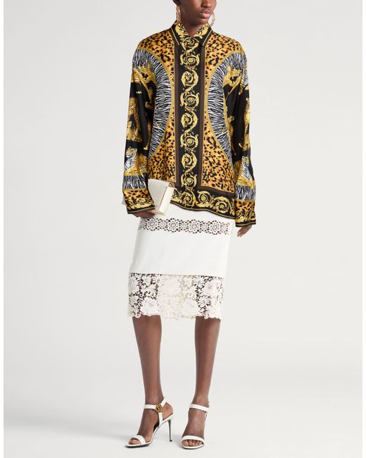 Camisa Versace de color Yellow