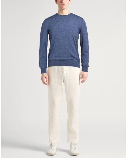 Barba Napoli Blue Jumper for men