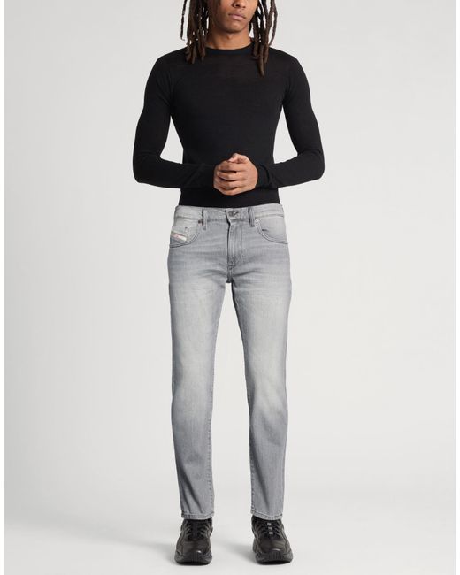 DIESEL Gray Jeans for men