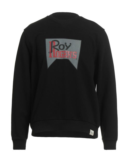 Roy Rogers Black Sweatshirt for men