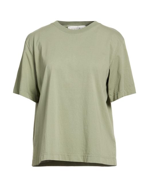 Haveone Women's Green T-Shirt Cotton