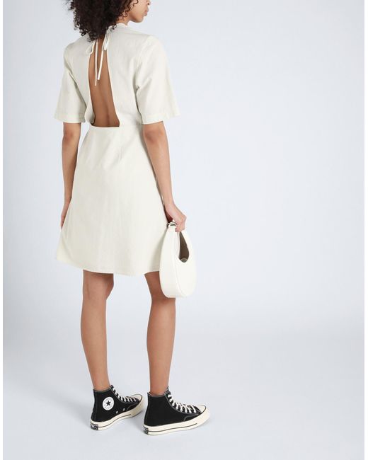 Calvin Klein White Mini-Kleid