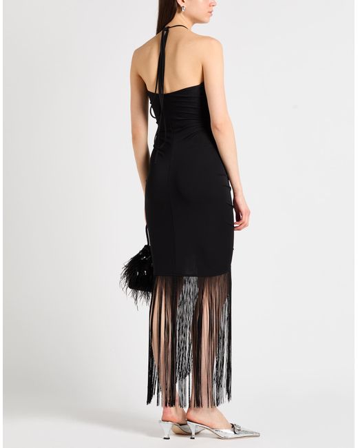 ANDAMANE Black Maxi-Kleid