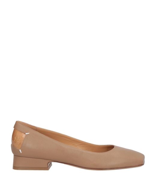 Maison Margiela Brown Ballet Flats