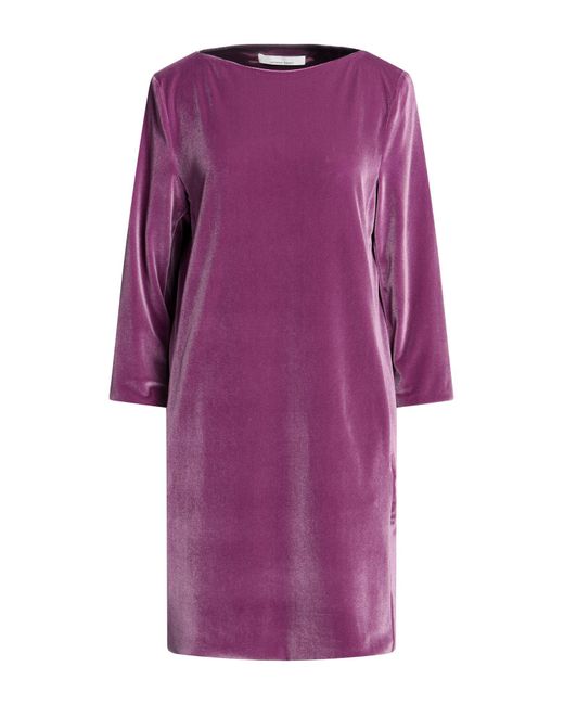 Liviana Conti Purple Mini Dress