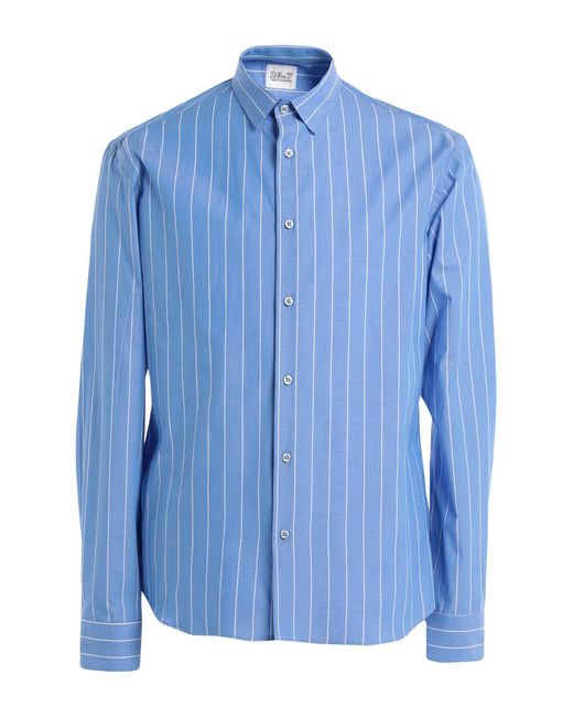 26.7 Twentysixseven Camicia da uomo di colore blu 26.7 Twentysixseven Camicia da uomo di colore blu