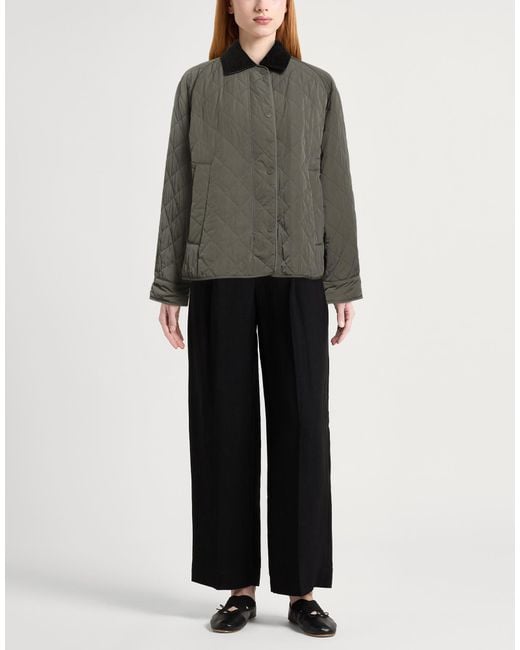 Weekend by Maxmara Green Military Puffer Polyamide