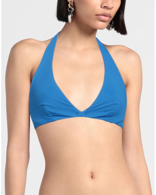 Fisico Blue Bikini Top
